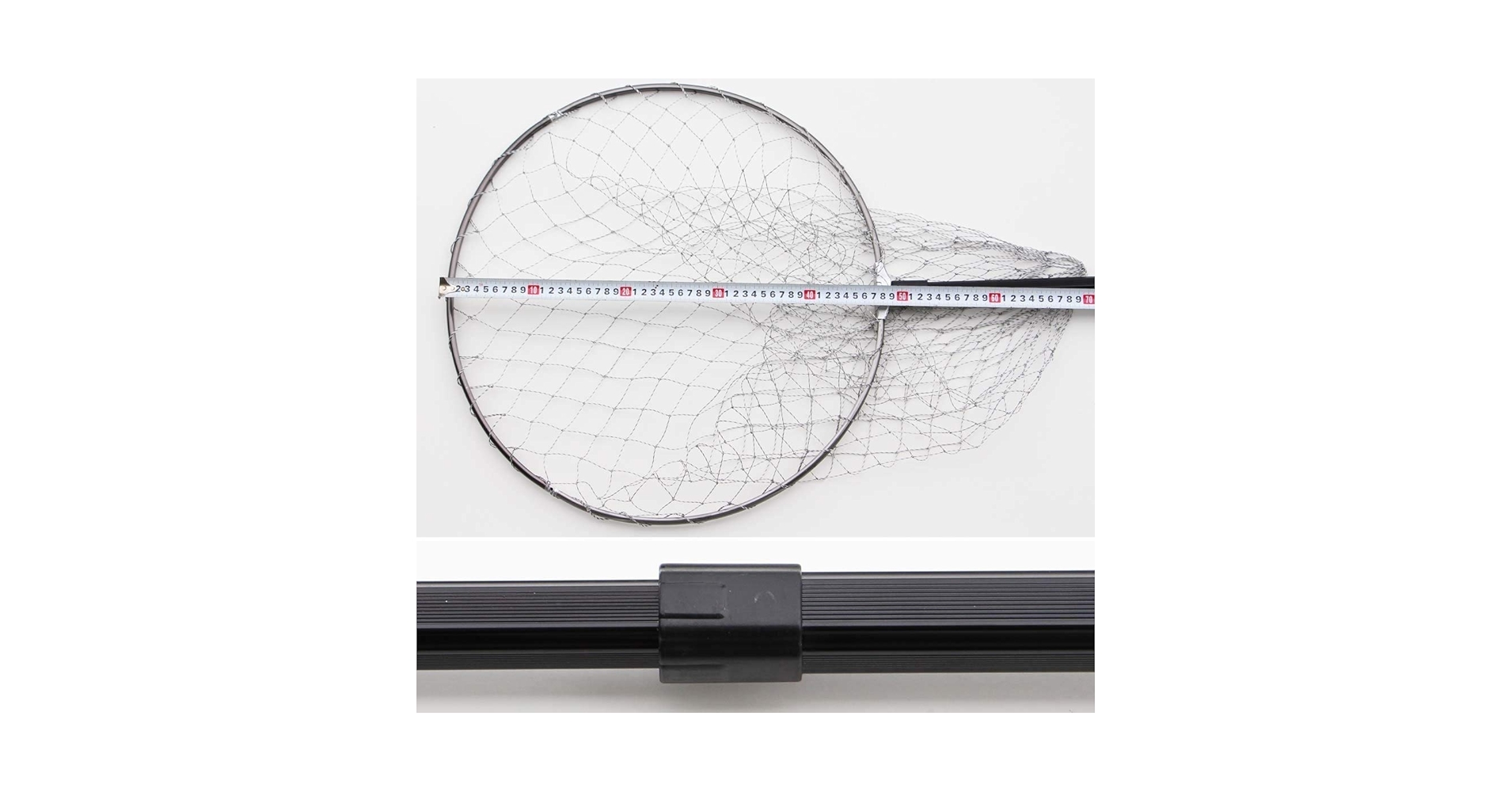 Amazon | 全長約3m 網経50cm たも ねじM10仕様 A18FD3ds 使い