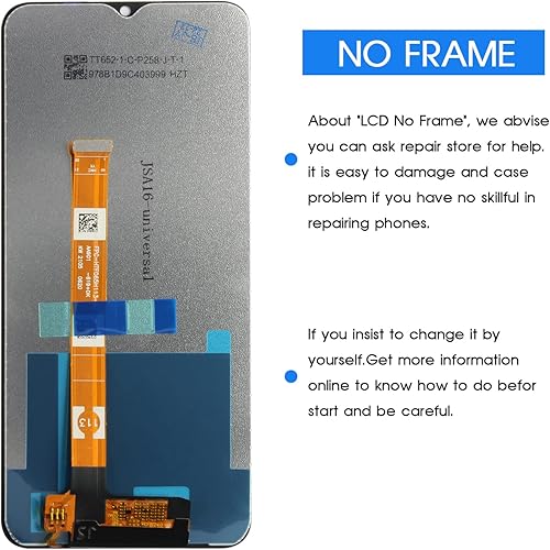 Miniatura 3 de Para Oppo A16 Reemplazo de pantalla para Oppo A16S Pantalla LCD CPH2269 CPH2271 Pantalla táctil Digitalizador Montaje completo Kit de piezas de