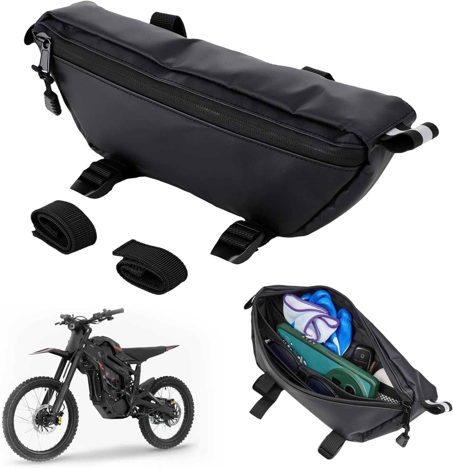 Borsa da manubrio per moto impermeabile 22 mm/28 mm Surron X Talaria Sting X3 MX3 MX4 MX5