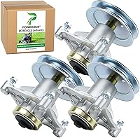 Vista 22 de 604214 Conjunto de husillo con espaciador de polea 604123 y kit de herramientas de montaje para tractores de césped Hustler Raptor de 34", 36", 42