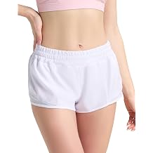IFNOW Running Shorts for Women with Zip Pocket Quick-Dry Lightweight 2.5" Low Waisted Gym Yoga Workout Athletic Shorts