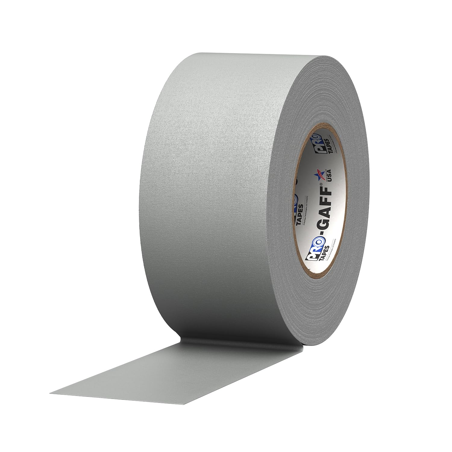 ProTapes 840178016133 Pro Gaff Premium Reinigungstuch matt Gaffers Tape mit Gummi Kleber, 11 Mil Dick, 55 YD. Länge, 7,6 cm Breite, grau