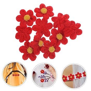 Amazon.co.jp: HEALEEP 10個 Diyの服のパッチ 刺繍フラワー Amazon.co.jp: HEALEEP 10個 Diyの服のパッチ 刺繍フラワー