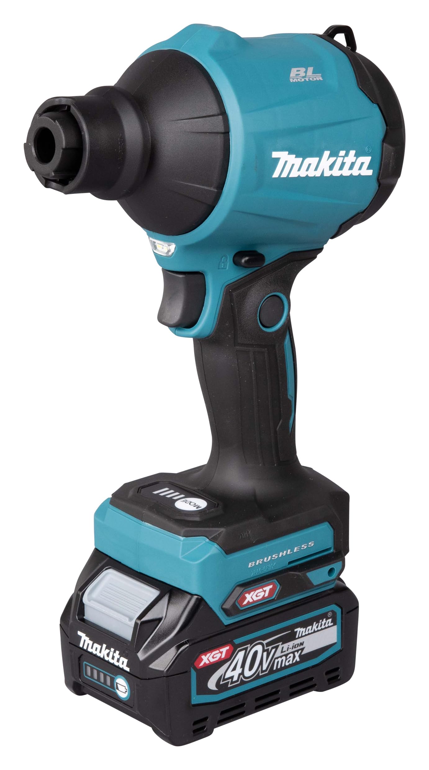 Makita AS001GA102 Ventilateur sans Fil 40 V Max. / 2,0 Ah 1 Batterie + Chargeur dans Un Sac de Transport Bleu pétrole