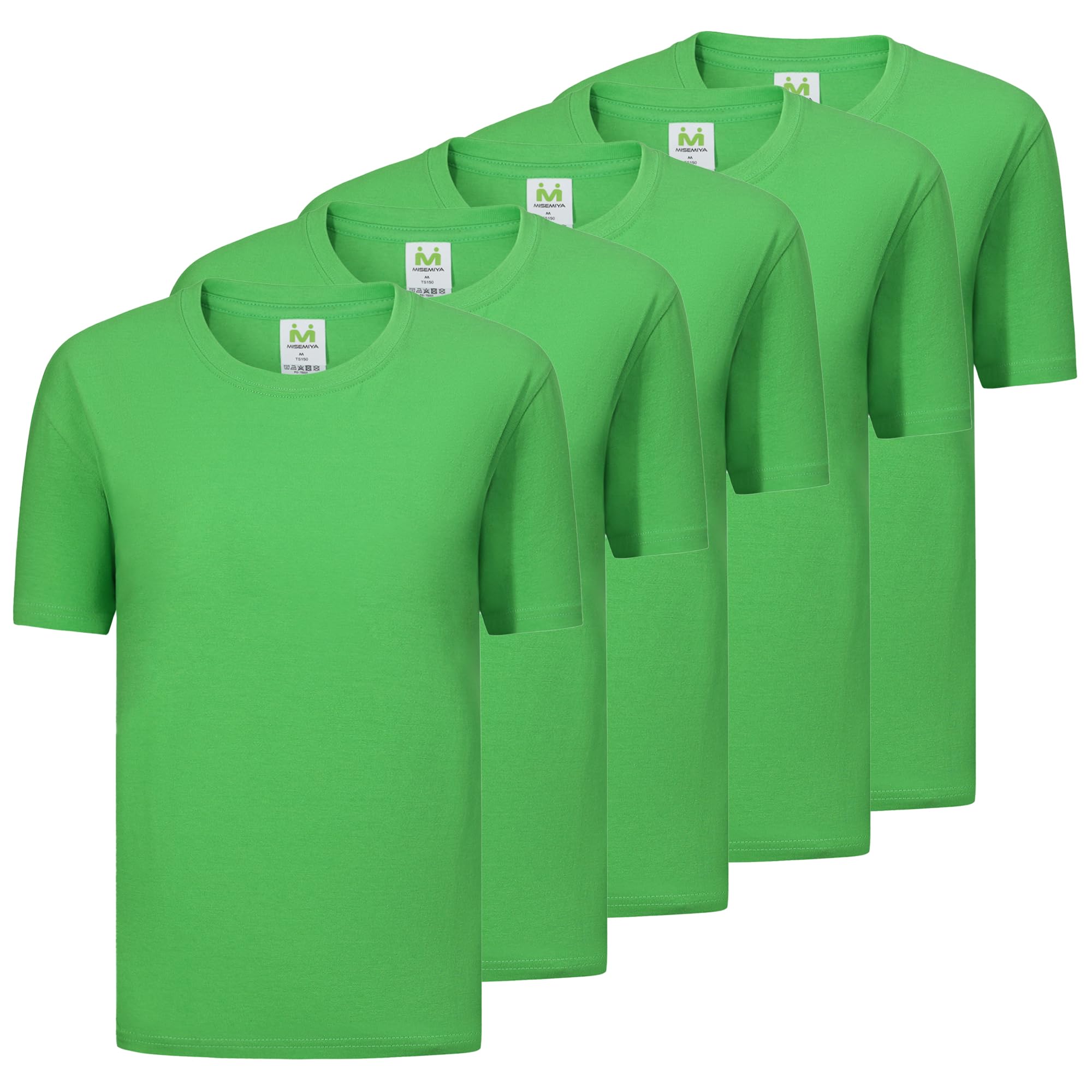 Paquete de 5 Unidades - Camiseta con Mangas Cortas 100% Algodón - 5-TS135 — view 9