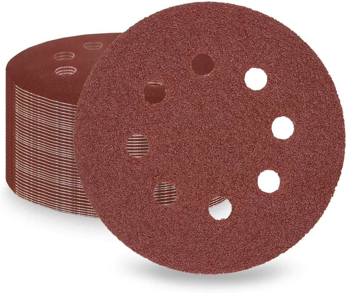 LESNIC 40 Grit Sanding Discs 50 pcs