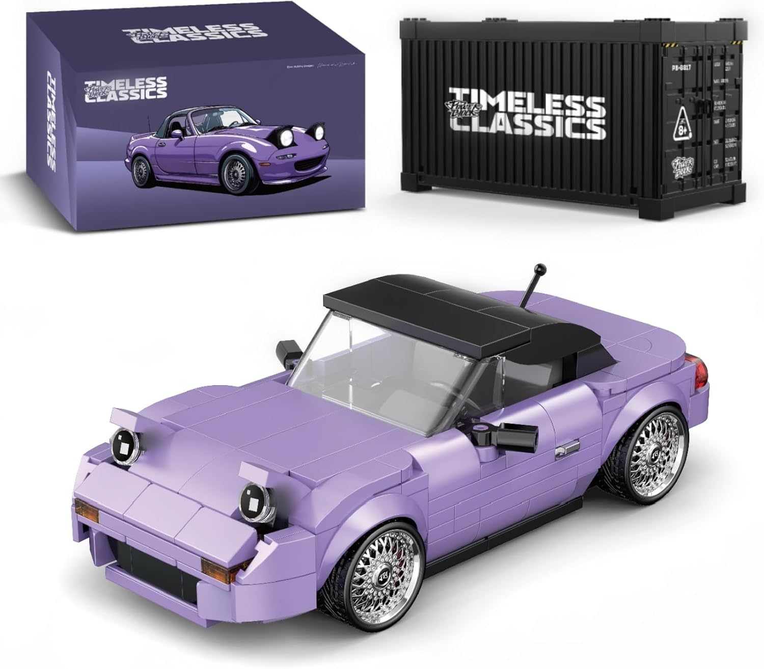 Juego de bloques de construcción de coches deportivos (Mazida)