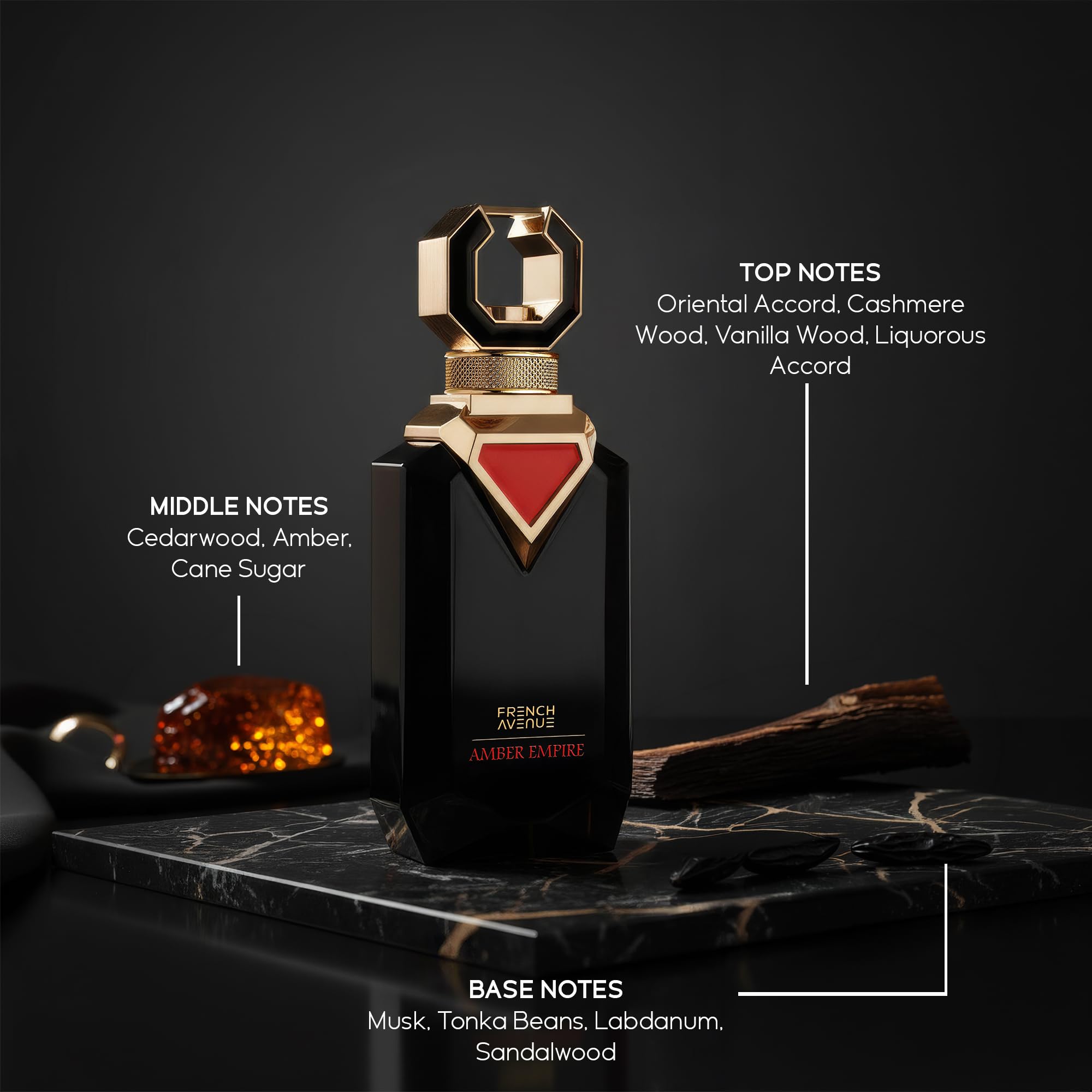 Amazon.com : French Avenue Amber Empire EDP 100ml : Beauty
