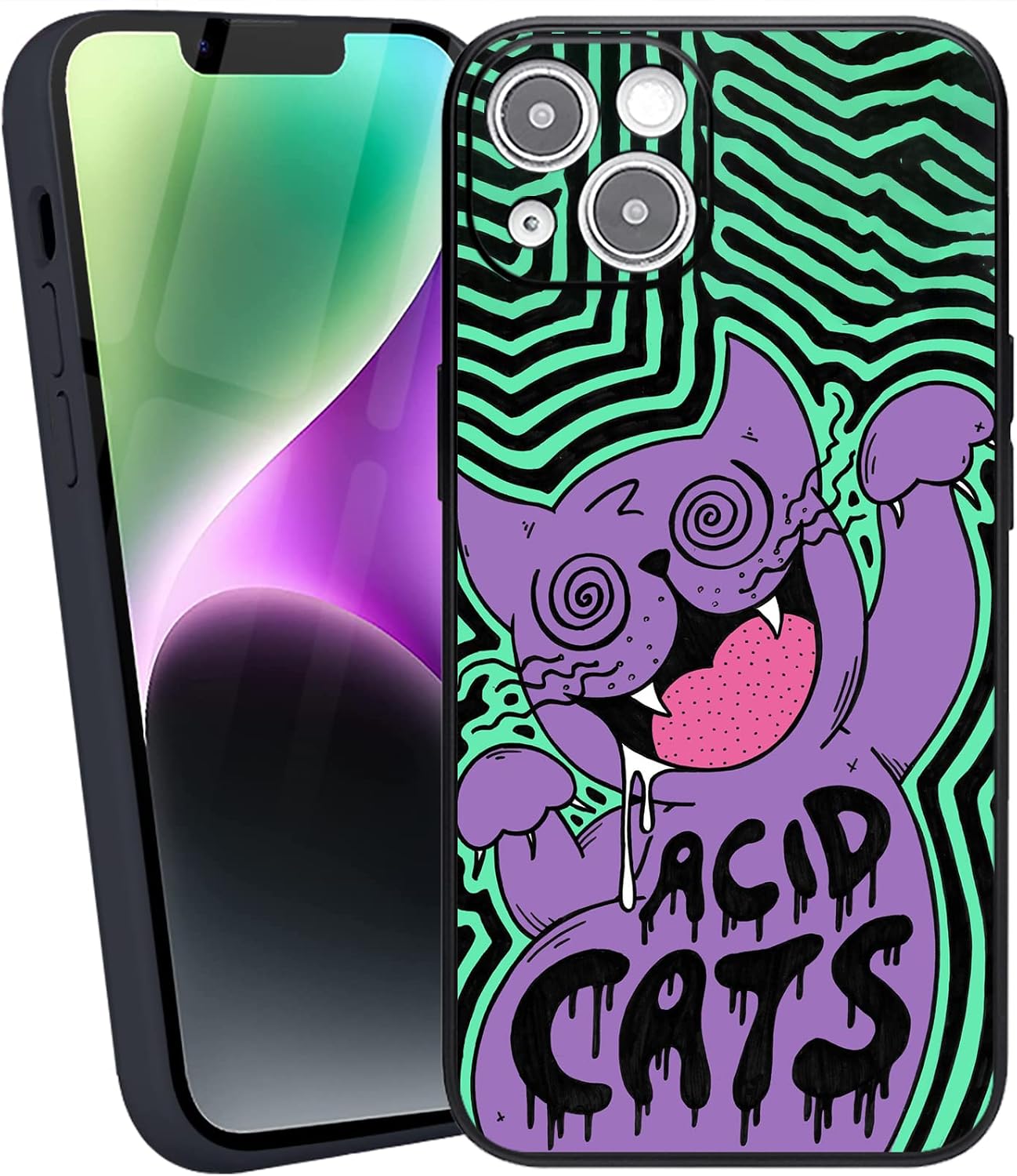 Cool IPhone 14 Case For Men Boys Black Soft TPU Upgraded Camera Protection Rubber Protective Antislip Shockproof Fashion Case Compatible With Iphone 14 Case Shoe