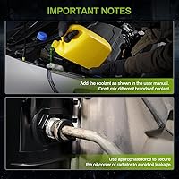 Vista 6 de AUTOSAVER88 Radiador compatible con Ford Ranger 1998 1999 2000 2001 1998-2001 Mazda B2500 2.5L L4 CU2172