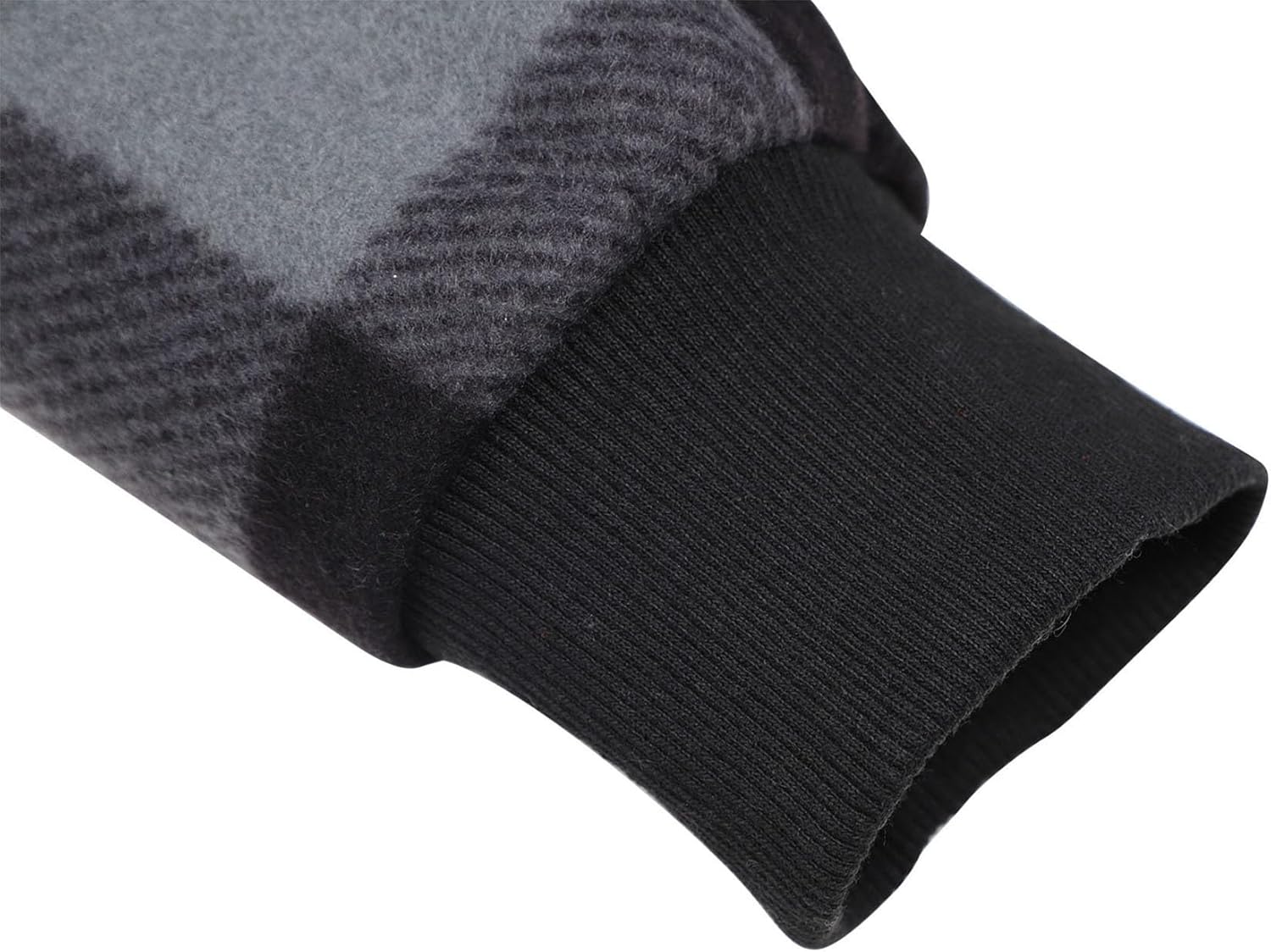 Gary Com Men's Flannel Plaid Jacket for Winter,Heavyweight Sherpa Lined Hoodie Zip Up Coat with Pockets - Image 4