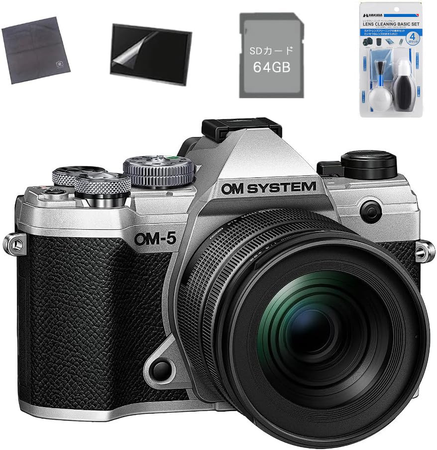 【ほぼ新品】 OM-5 12-45mm F4 レンズセット （おまけ＋保証あり） OMデジタルソリューションズ OM SYSTEM OM-5 12-45mm F4.0 PRO