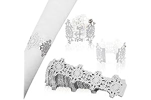 Whaline Snowflake Napkin Rings