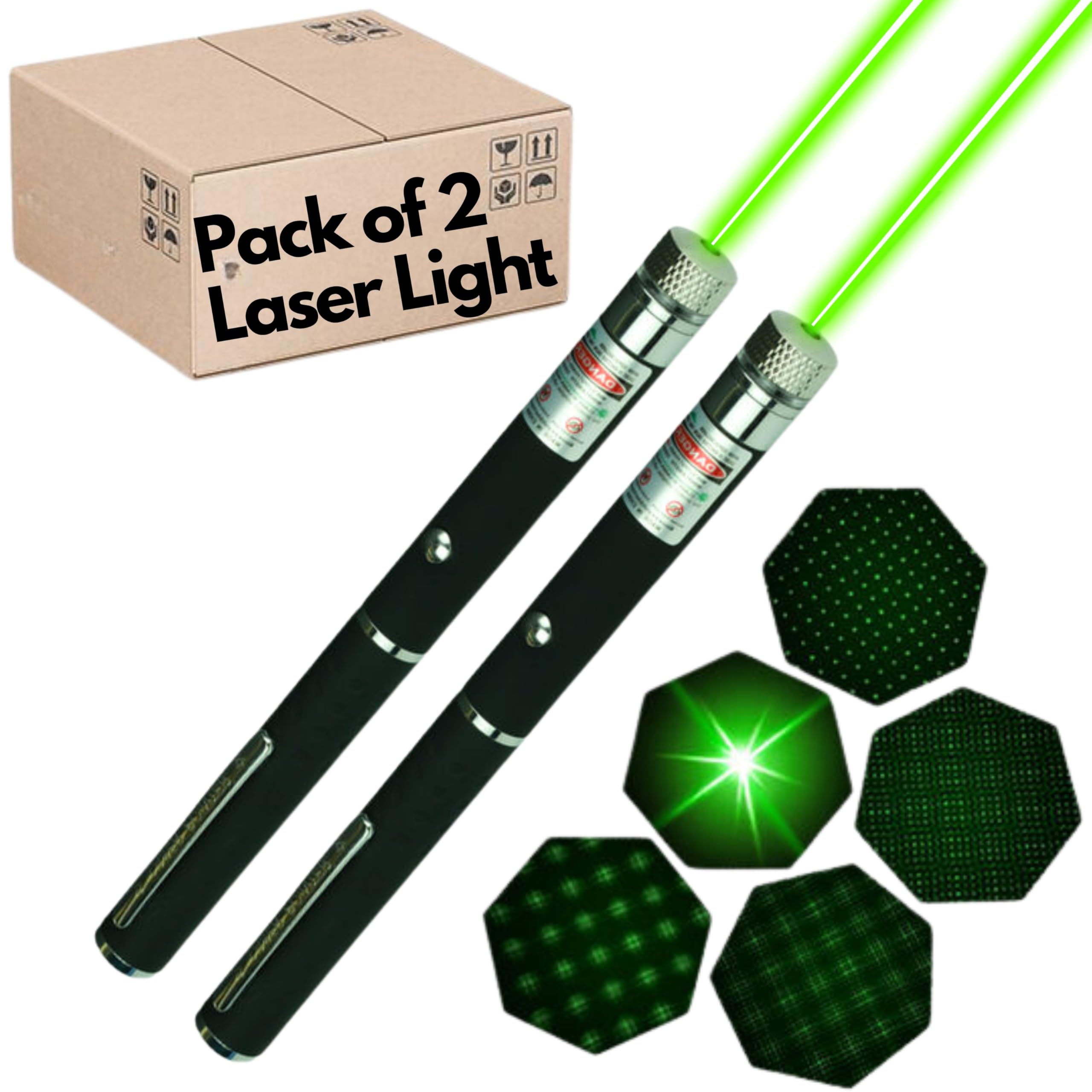 The Black Kite Laser Light Set of 2 Powerful Battery Powered Multi-Purpose Green Laser Pointer with 2 AAA+ Batteries 2000m Range Portable, Cat Toy, Green Pointer for Presentations, Stargazing, Hiking (B0D75YM7H7) Amazon Price History, Amazon Price Tracker