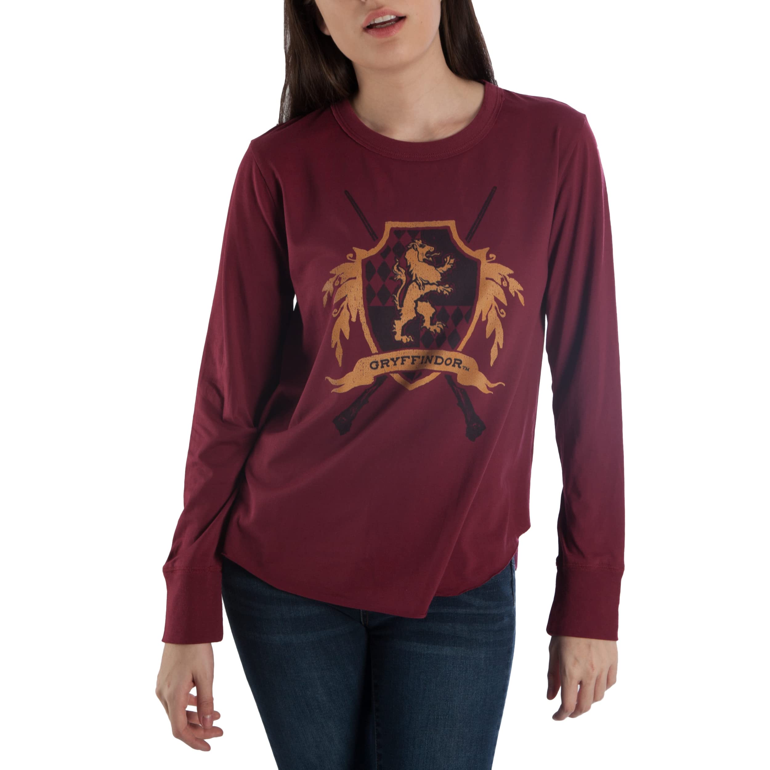 Bioworld Harry Potter Gryffindor Juniors' Long Sleeve T-Shirt