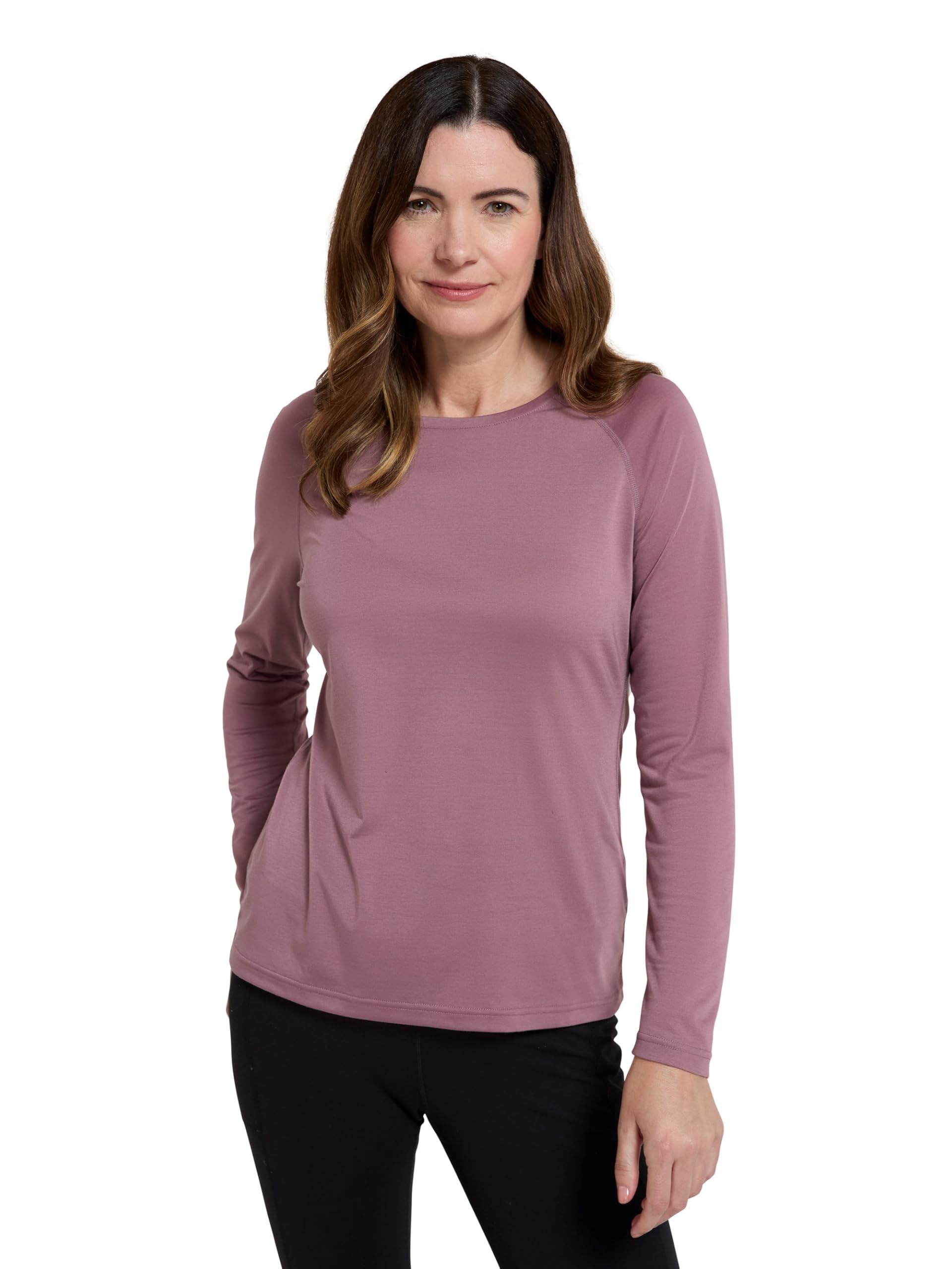 Mountain Warehouse Quick Dry IsoCool Womens T-Shirt Dusky Purple 18