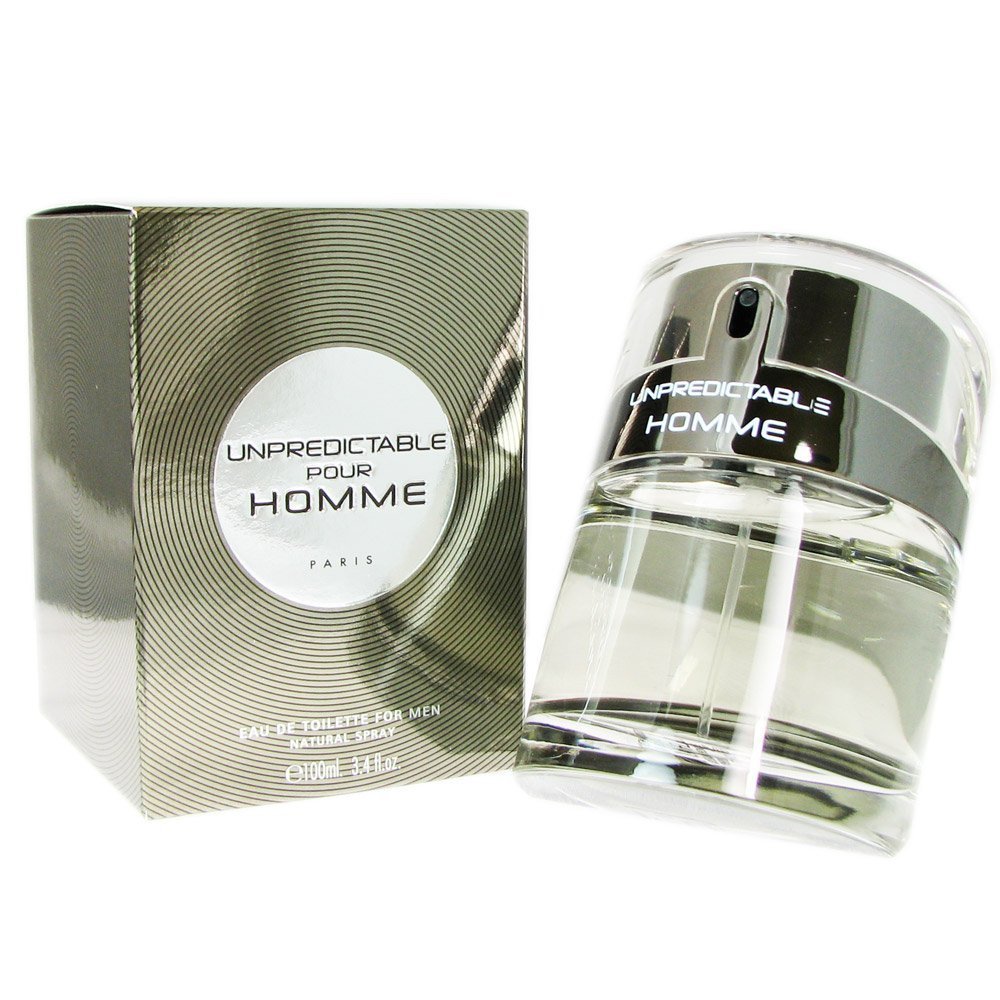 Unpredictable Pour Homme FOR MEN by Glenn Perri - 3.4 oz EDT Spray