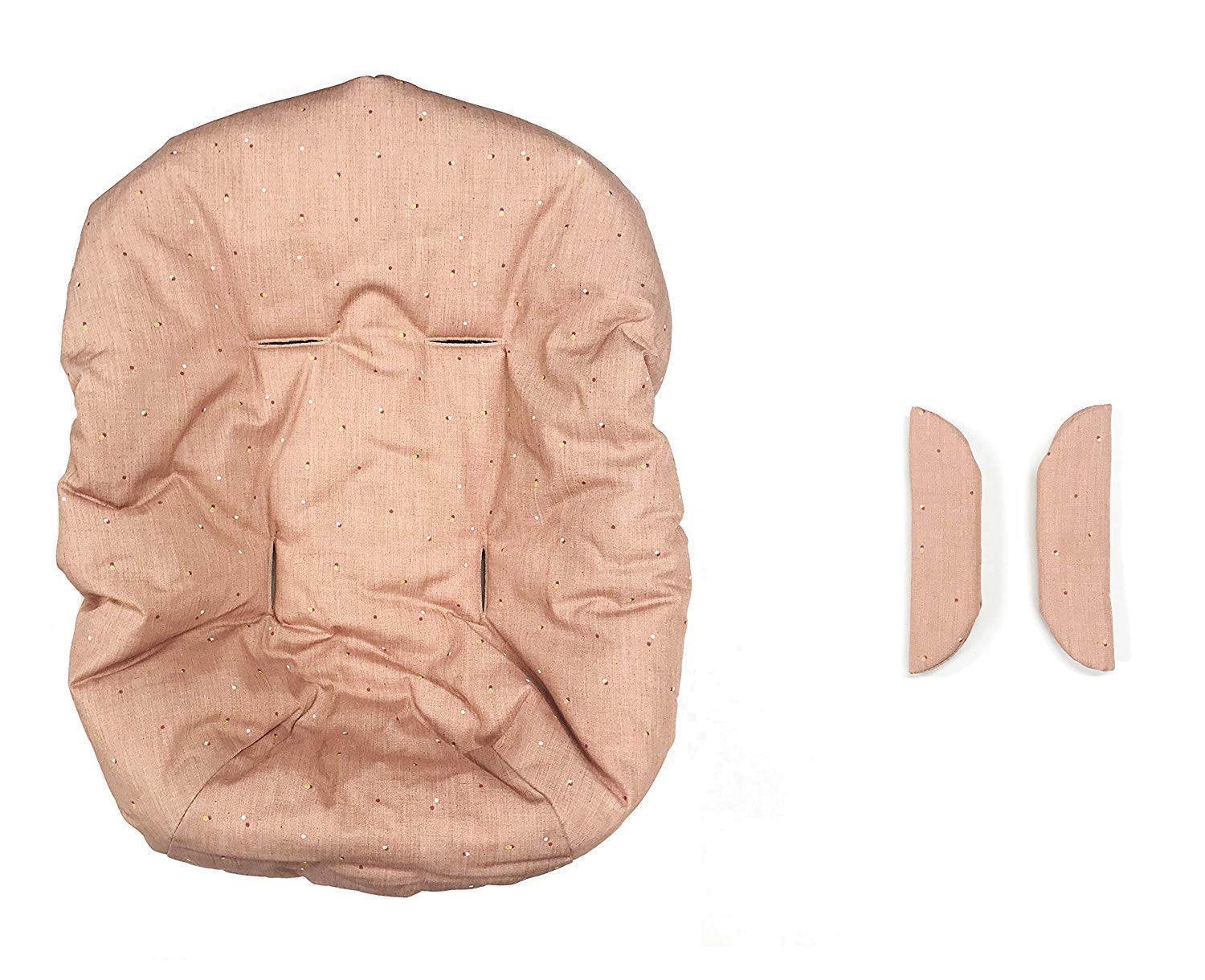 Stokke - Set di tessuti Stokke ® per amaca Newborn per seggiolone Tripp Trapp Coral Confetti