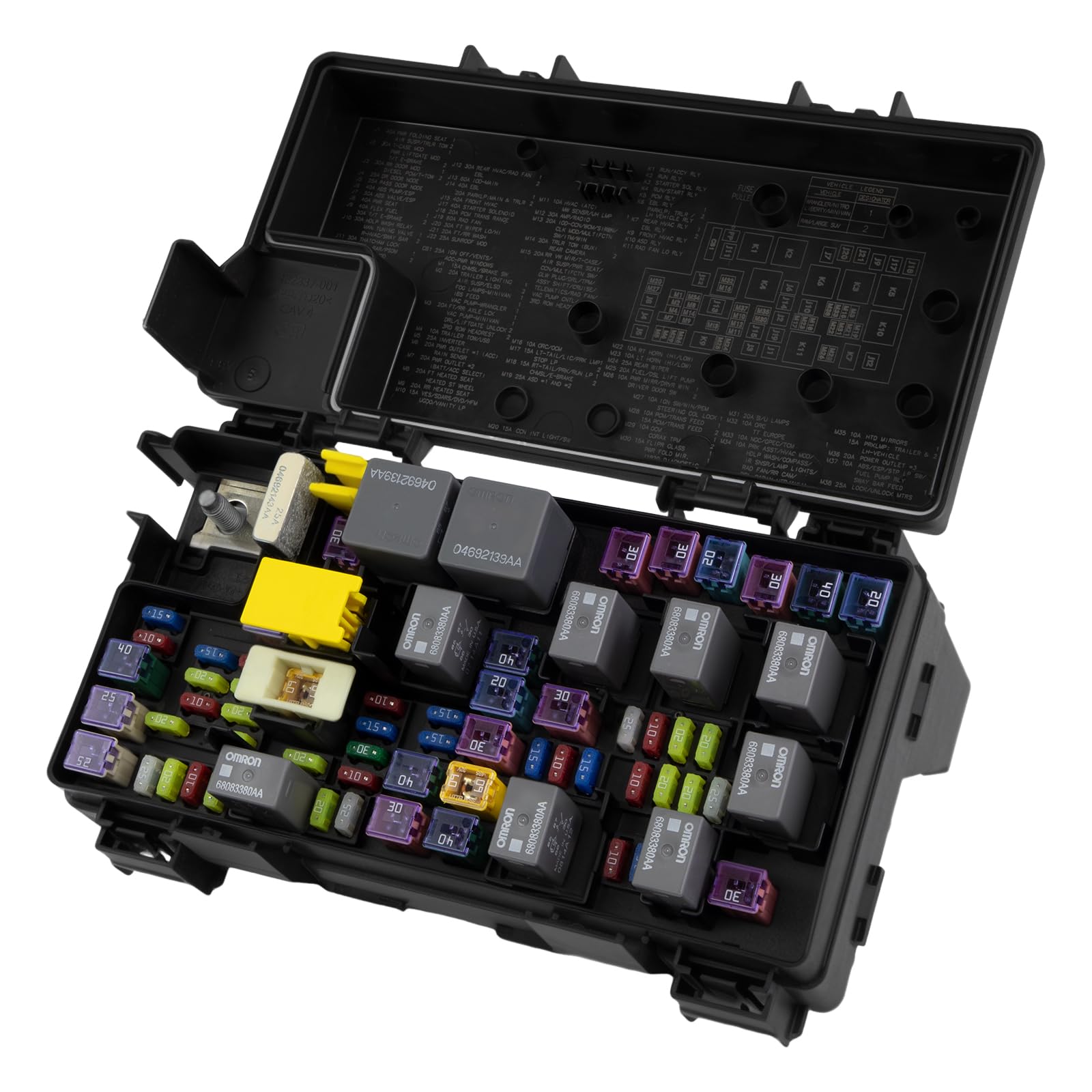 4692315AJ TIPM Control Module Fuse Box Compatible with Jeep Grand Cherokee 2011 3.6L V6, 5.7L V8 Replace# 68244850AA, 4692315AJ, 4692315AG