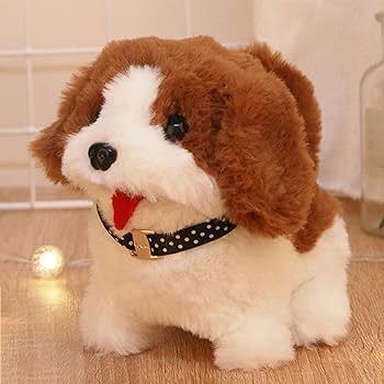 犬のぬいぐるみ 茶色と白 中型 犬のぬいぐるみ 茶色と白のワンチャン - メルカリ
