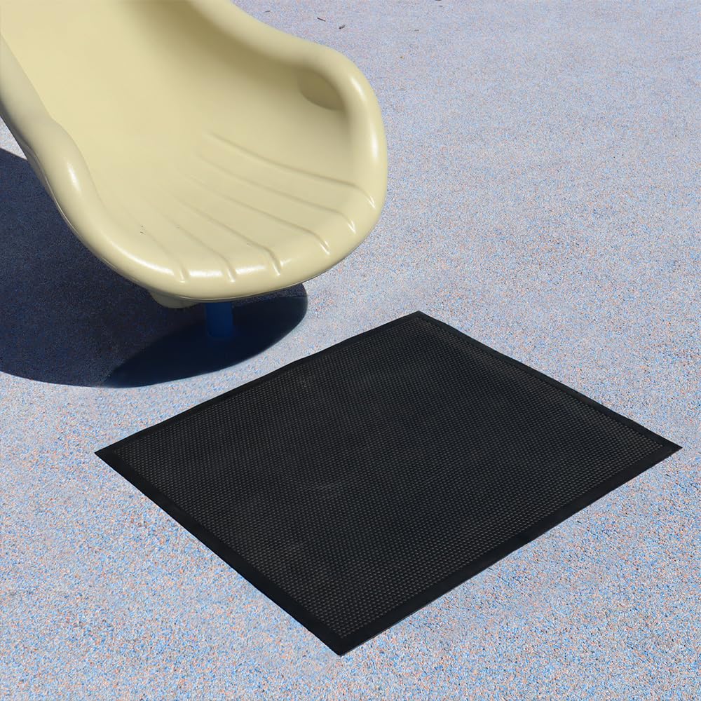 Rubber-Cal Playground Slide Landing Mat - 29" x 32" — Amazon image 5