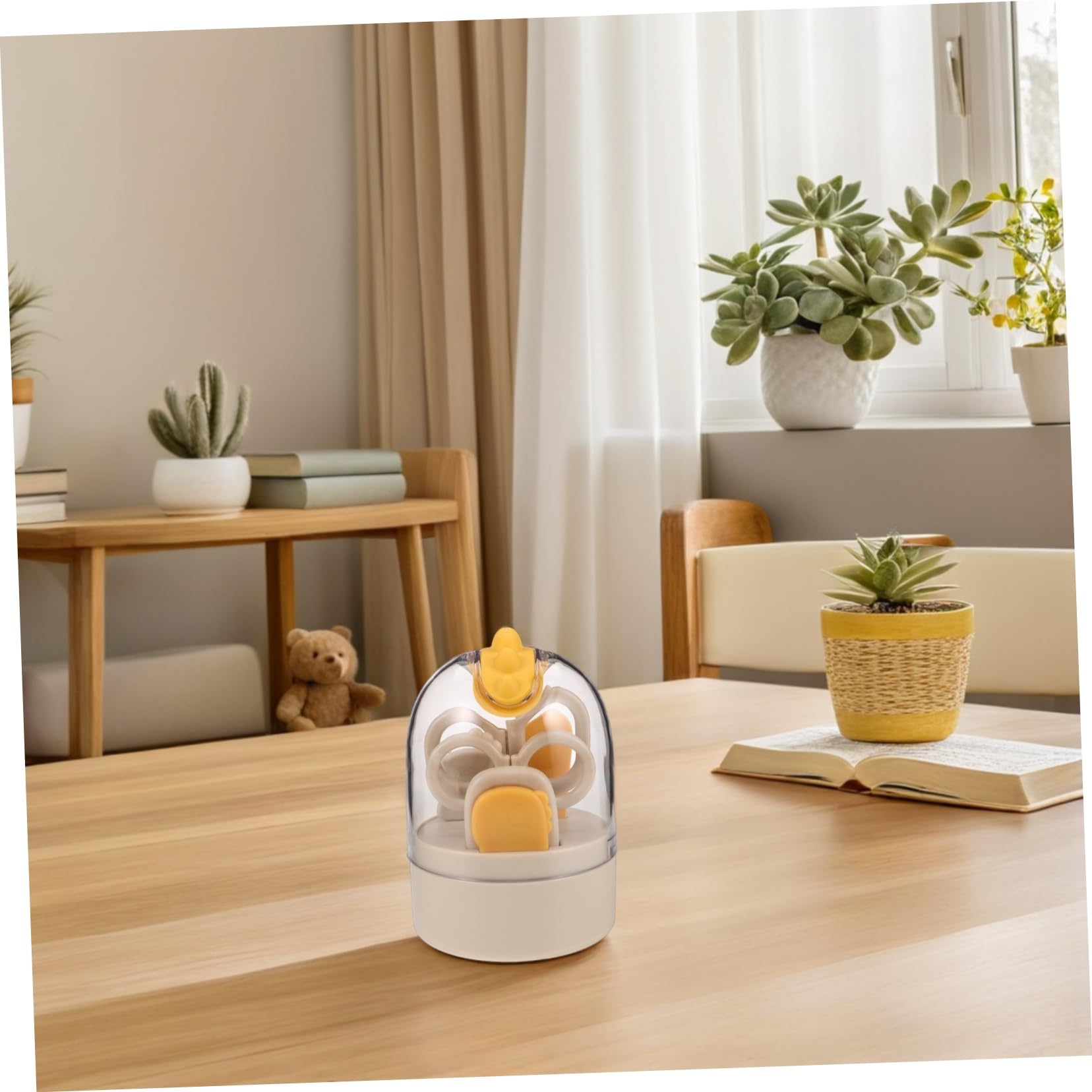Kit de Cortaúñas Seguro para Bebés 1 Juego de Acero Inoxidable