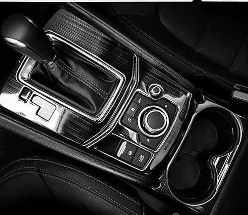 Miniatura 3 de KELEIMAI Accesorios de coche aptos para Mazda CX-5 CX5 2017 2018 2019 2020 2021 2022 cubierta frontal interior para vasos de agua y bebidas de agua,