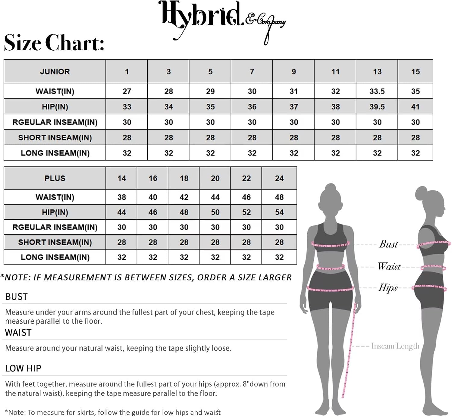 Hybrid Womens Super Comfy Stretch Denim 5 Pockets Jeans