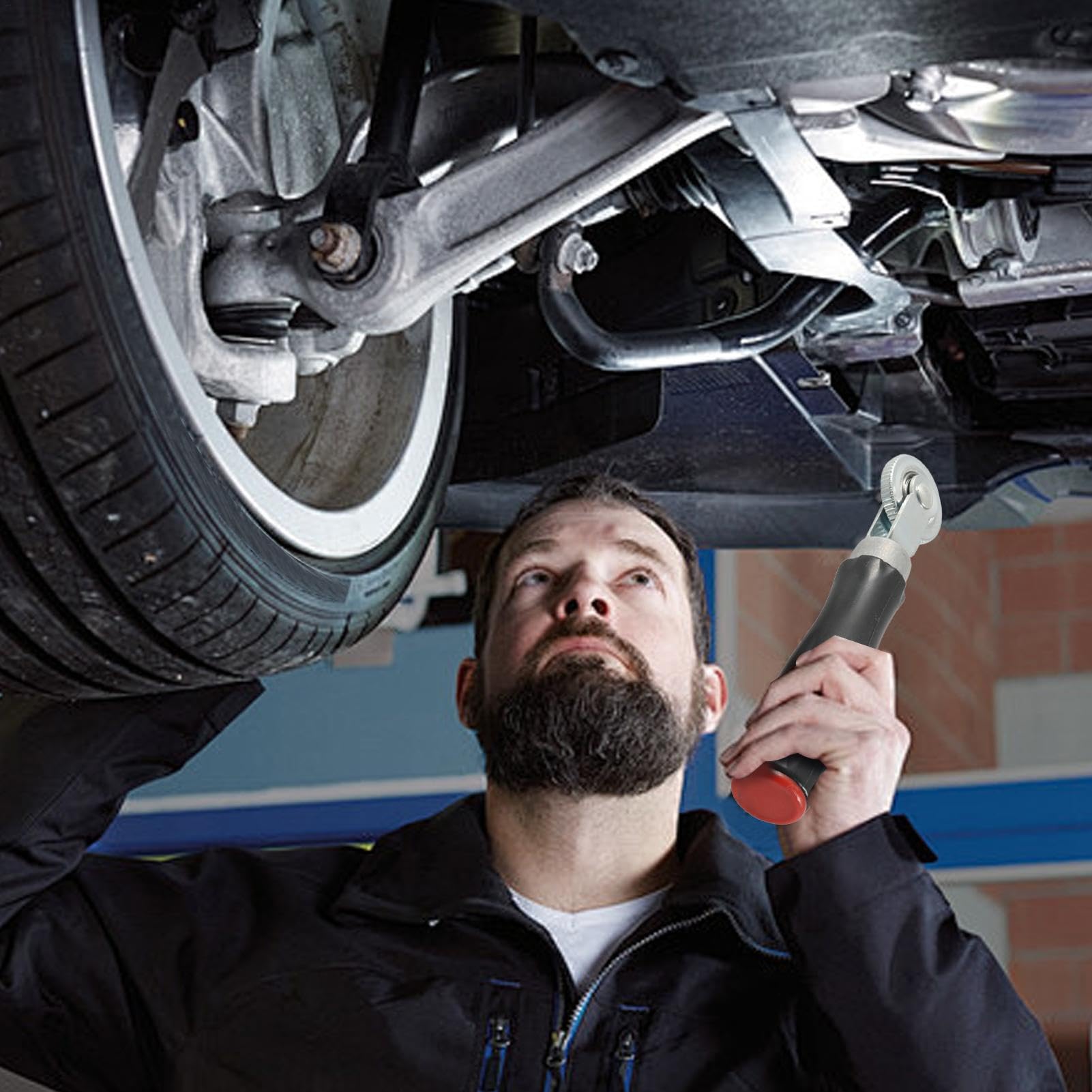 Kit reparación neumáticos con Parches y Tapones Kit de Tapones Seta y | Tapón para reparar pinchazos Herramienta portátil reparapinchazos coche moto