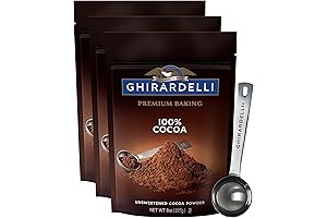 Ghirardelli Premium Baking Cocoa 100% Unsweetened Cocoa Powder Pouch