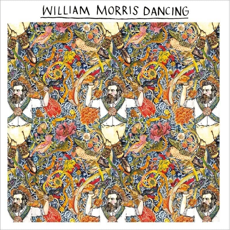 Funny Birthday Card William Morris Dancing Pun - Humorous Quality Greeting Card