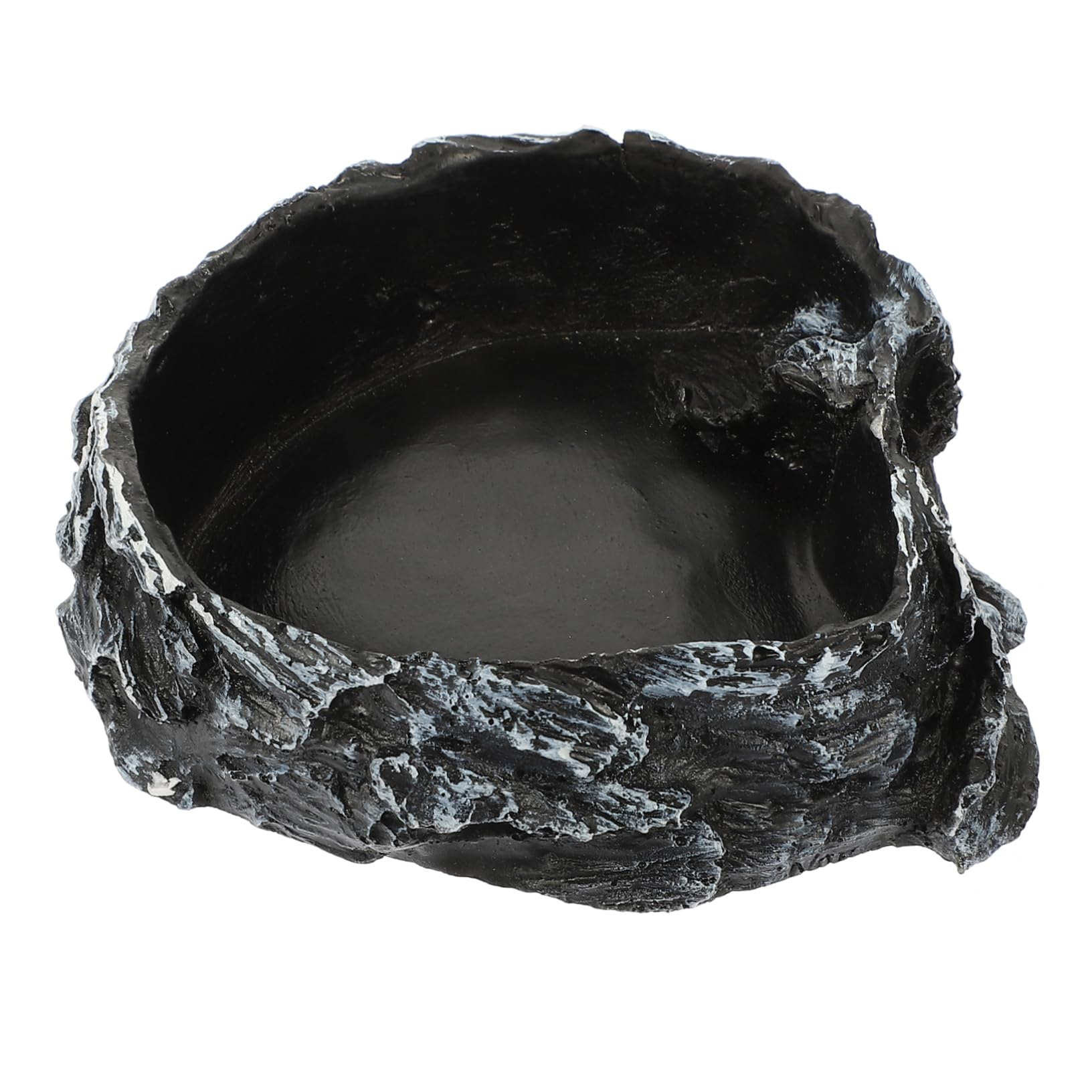 Hohopeti Crawling Pet Food Feeder Water Dish for Reptiles Durable Tortoise Habitat Accessory for Lizard Gecko Frog and More Daily Use Water Bowl