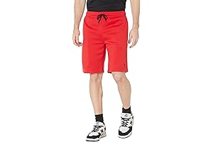 U.S. Polo Assn. Men's Embossed Logo Shorts - Engine Red - XL