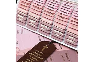 UPAFEXXI Leather Bible Tabs: Enhancing Bible Study for Women