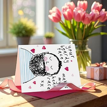 Funny Valentine's Card for Him, Mens Valentines Day Gifts, Unique Valentines Day Card for Husband Boyfriend Fiance