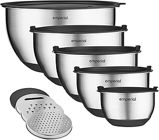 22 Delicious Christmas Recipes That Will Wow Your Guests (Easy to Make!) 634 Mixing Bowls Set of 5 | Stainless Steel Nesting Bowls with Airtight Lids...