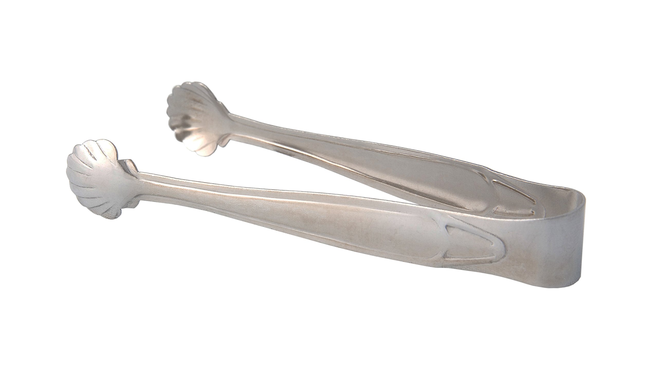 Cuisinox Stainless Steel Sugar Cube Tongs, Mini Metal Tongs for Candy, Chocolates, and Brown Sugar Cubes – Ideal for Tea Parties and Coffee Bar Accessories, 4.3"