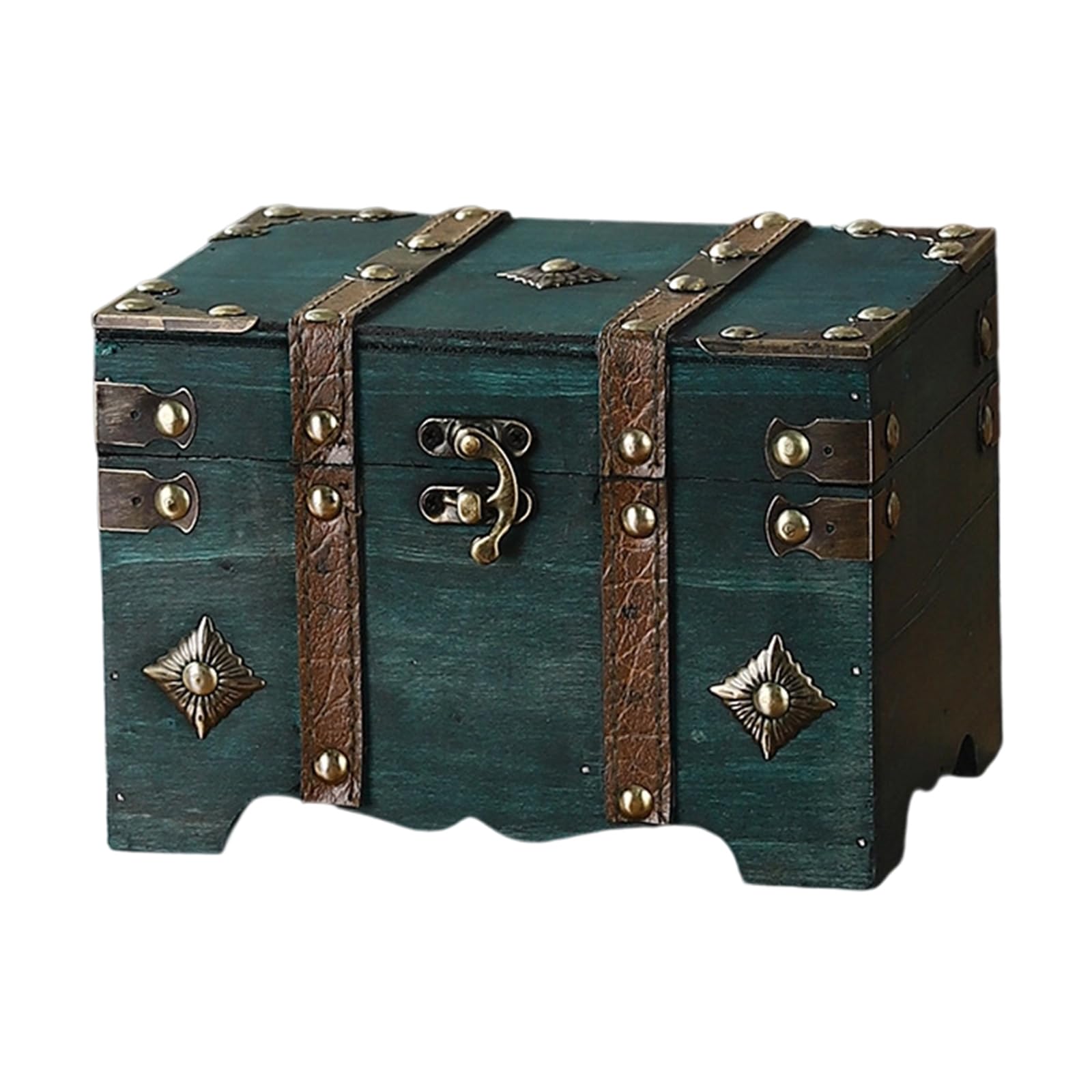APGLSXY European Wood Suitcases Spacious Handheld Travel Trunk for Collector and Enthusiasts Daily Casual Use Travel Suitcases