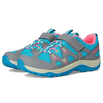 Merrell Kids Trail Chaser 2 (Little Kid/Big Kid) Kids Shoes Grey/Turq/Multi