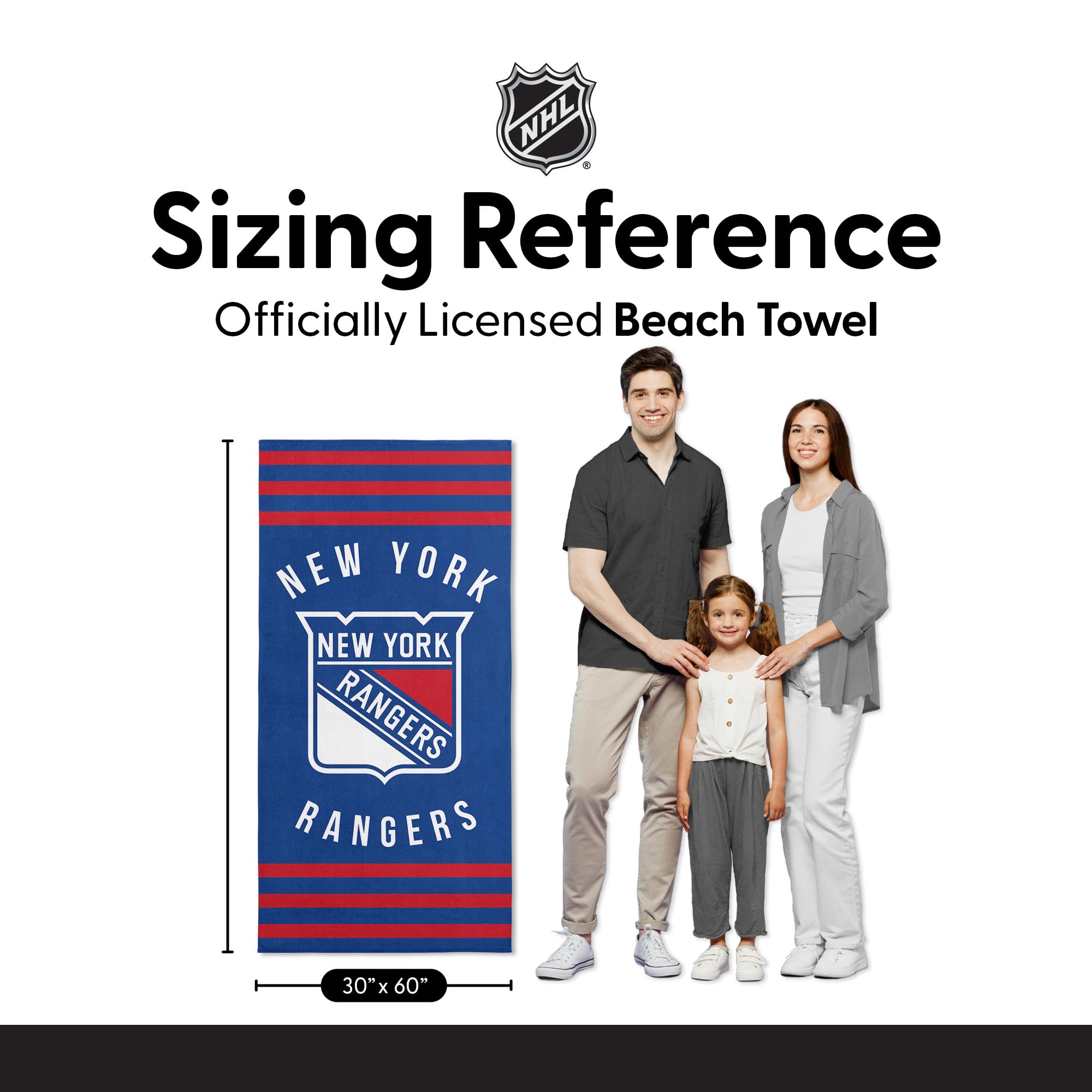 NORTHWEST NHL Unisex-Adult Beach Towel