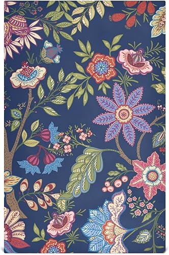 Juego de toallas de cocina estilo gitano retro vintage, 28 x 18 pulgadas, toallas de cocina súper absorbentes y decorativas