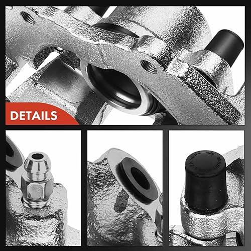 Miniatura 7 de A-Premium Pinza de freno de disco con soporte compatible con modelos Mazda - 3 2008-2013, 3 Sport 2010-2013, 5 2008-20102012-2015 - lado delantero