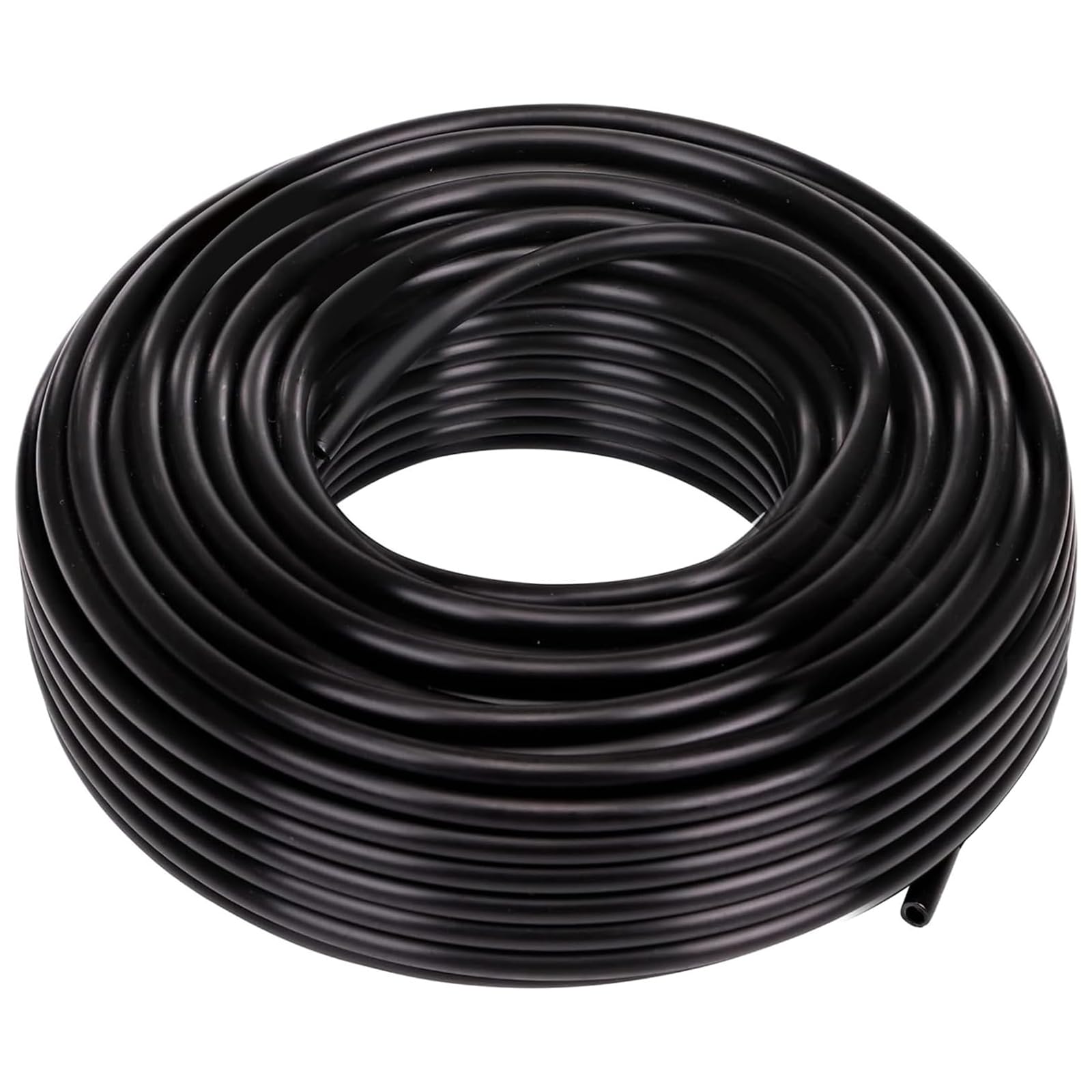 Générique Tuyau d'Arrosage Jardin : Tuyau Distribution Brut pour Irrigation Goutte-à-Goutte Petits Jardins - Compatible Systèmes Brumisation & Tubage Brumisateur Flexible 8mm(1/4in) 50m(164ft)