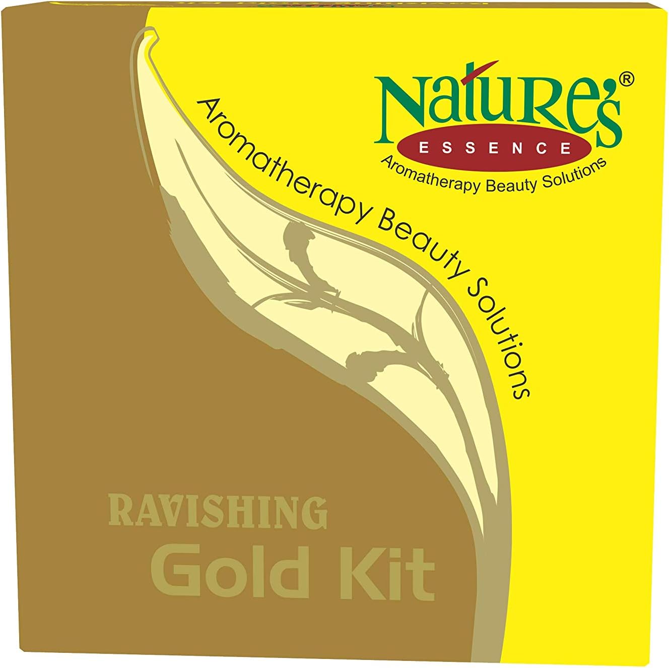 Nature Essence Gold Kit Aromatherapy Beauty Solutions Golden & Radiant Look170g - Image 4