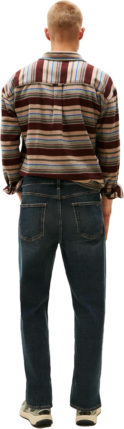 Tommy Jeans Mens Regular Straight Stretch Jeans