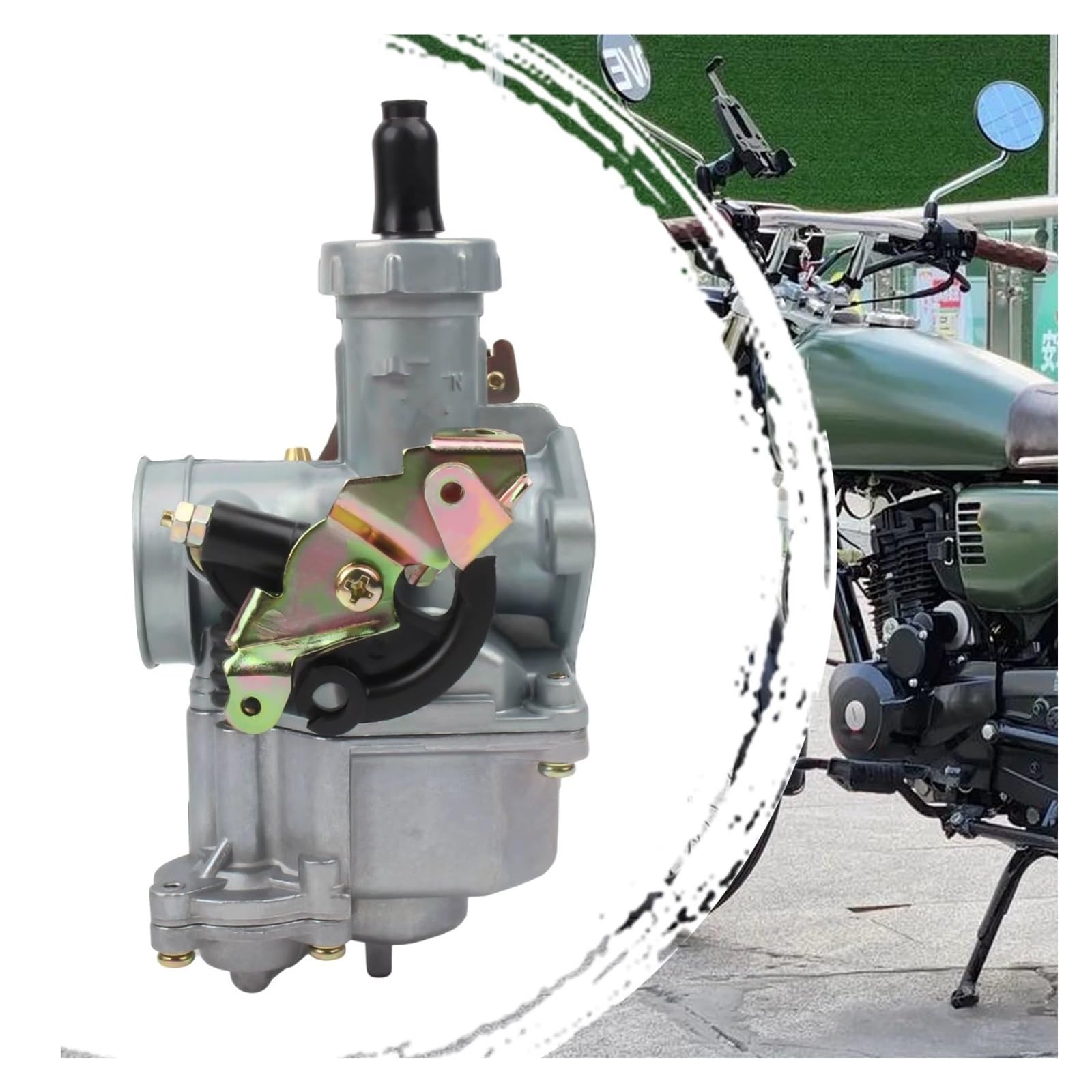 Kompatibel Mit Txm155 Für Atc200x Für Akt150 175–250Cc Pz27 Motorräder Beschleunigerpumpe Vergaser ATV Dirt Bike Motor