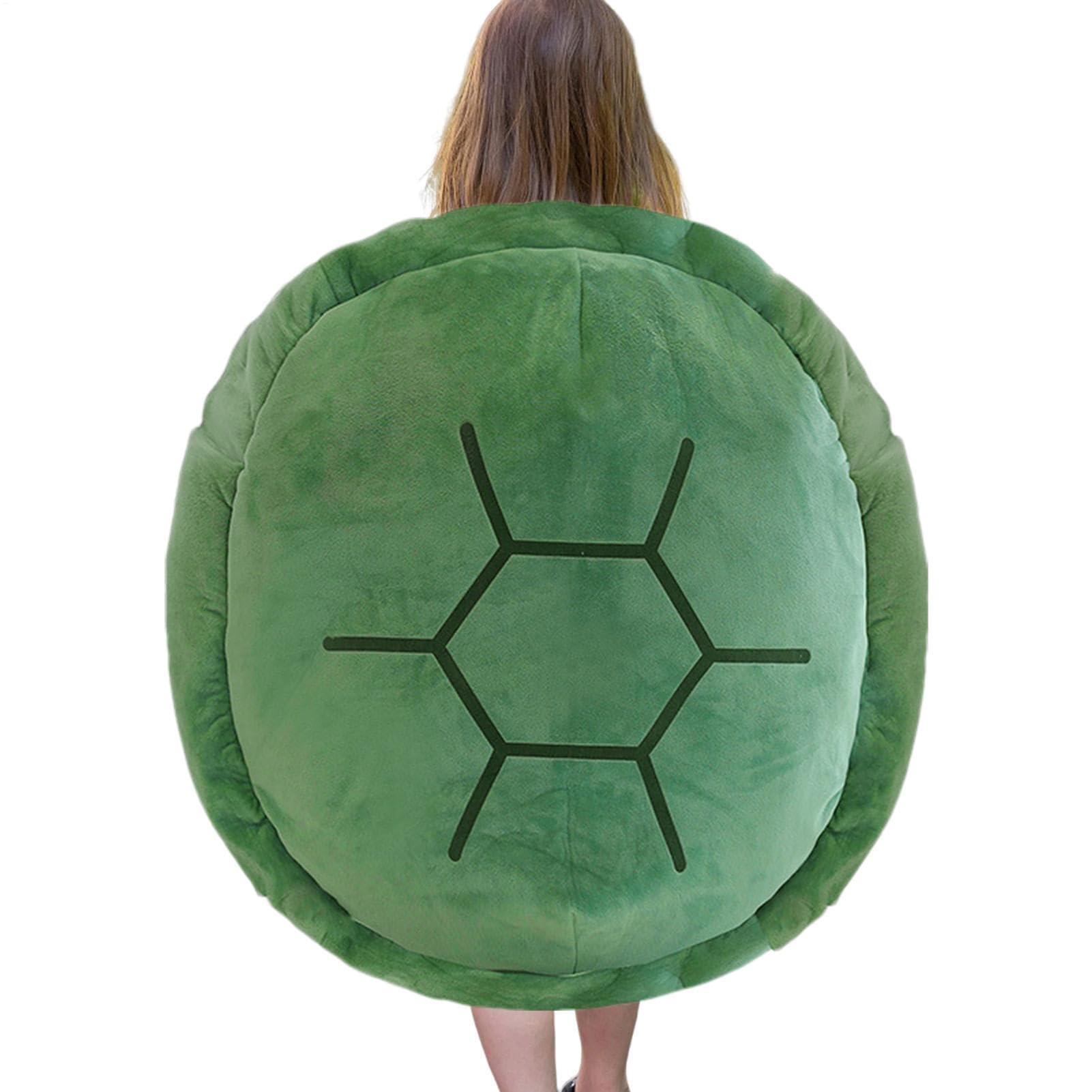 Cuscino a forma di tartaruga, per bambini in peluche, cuscino per tartaruga, cuscino portatile, cuscino morbido e accogliente, regali unici e divertenti
