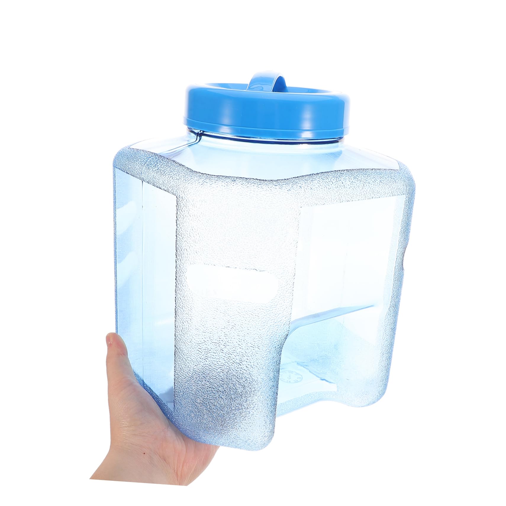 ibasenice Tragbarer Wasserspeicherbehälter Faltbarer Wasserkanister für Camping Outdoor Aktivitäten Lebensmittelechter mit Komfortablem Tragegriff Vielseitig Einsetzbar