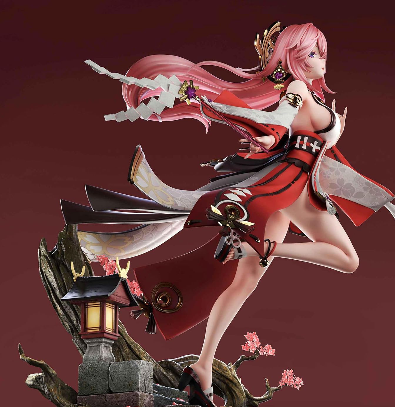 Amazon.co.jp: 【現物】ガレージキット八重神子 やえみこ フィギュア 1 