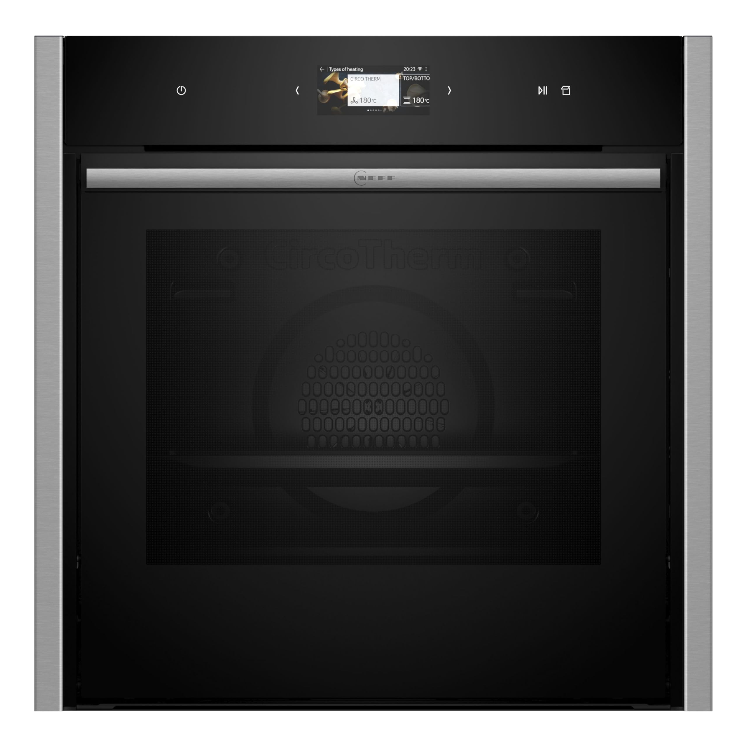 NEFF B64FS31N0 N 90 Einbau-Dampfbackofen 60 x 60cm Slide&Hide Full Touch TFT-Display Schwarz Made in Germany